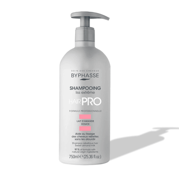 Шампунь для непослушных волос Byphasse Hair Pro Shampoo Liss Extreme Rebellious Hair 750 мл