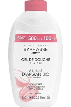 Гель для душа Byphasse Plaisir Shower Gel new 600 мл Арганова олія