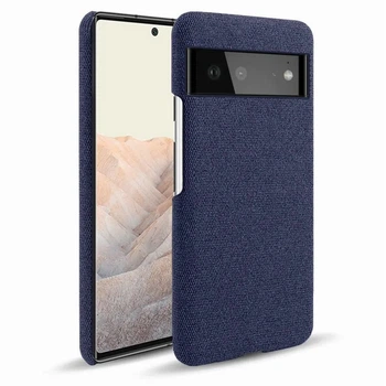 Тканевый чехол для Google Pixel 6 (темно-синий)