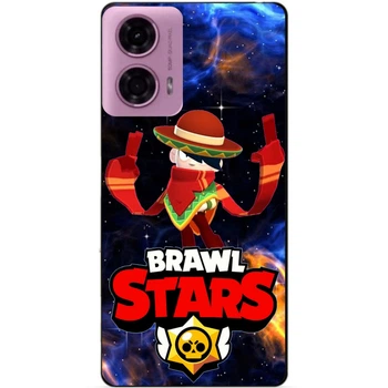 Чохол силіконовий бампер Candy для Motorola Edge 50 Fusion з Героєм Космічний Brawl Stars Бравл Старс Едгар