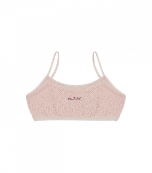 Підлітковий топ з малюнком - Donella - 591329B - 146-152 см - Персиковий