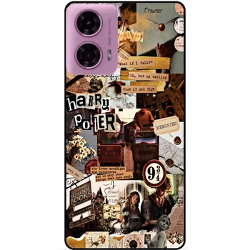 Чехол силиконовый бампер Candy для Motorola Edge 50 Fusion Гарри Поттер Harry Potter