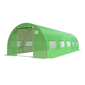 Теплица садовая Focus Garden 003350 4x8x2м (двойная дверь) парник Зеленый