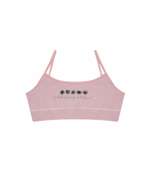 Подростковый топ с рисунком - Donella - 5924Y4 - 158-164 см - Розовый