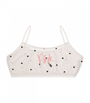 Классический топ с рисунком - Donella - 591150PG - 158-164 см - Молочный