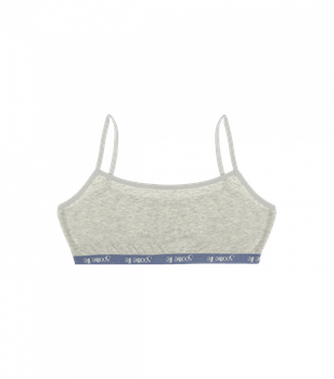 Классический однотонный топ Donella - Donella - 5971WD9 - 158-164 см - Серый