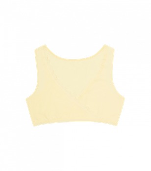 Підлітковий топ для дівчинки на широких бретельках - Donella - 631101 - 152-158 см - Жовтий