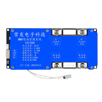 BMS плата Changfa Li-ion 14.6V 4S 100A (145x65x11mm)