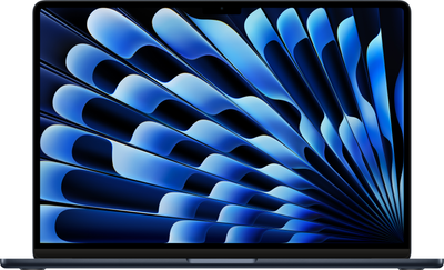 Laptop Apple MacBook Air 15.3" M3 8/256GB 2024 (MRYU3KS/A) Midnight