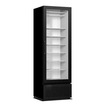 Морозильный шкаф CRF 400 Frameless со стеклянной безрамочной дверью CRYSTAL S.A. Греция
