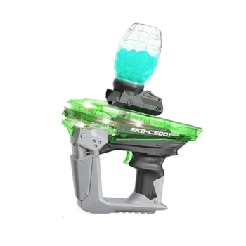 Пістолет Blaster акумулятор 7.4 V, підсвічування, стріляє орбізами, окуляри, люмінесцентні орбізи. Multicolor (149065)