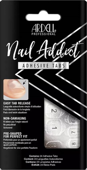 Naklejki na sztuczne paznokcie Ardell Nail Addict Adhesive Tabs (74764632944)