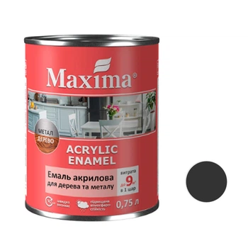 Эмаль акриловая Maxima 0,75лг ночное небо