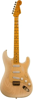Электрогитара Fender Custom Shop Limited Edition '55 Hardtail Stratocaster Journeyman Relic Gold Hardware Natural Blonde