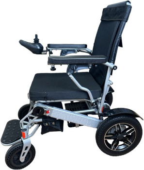 Складная внедорожная электрическая коляска Vera Medical для людей с ограничееноыми возможностями весом до 150 кг (SU-VRM-032)