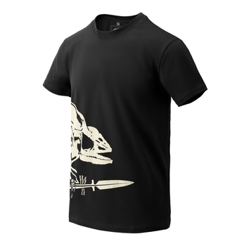 Футболка з логотипом Helikon-Tex T-Shirt (Full Body Skeleton) - Black XL