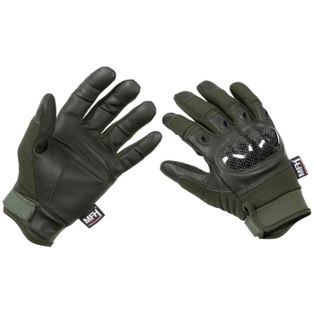 Рукавички тактичні MFH Tactical Gloves Mission - Olive M
