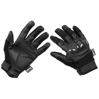 Рукавички тактичні MFH Tactical Gloves Mission - Black XXL