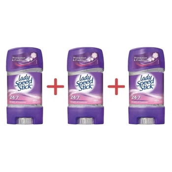 Гелевий Lady Speed Stick захист та свіжість 65мл 3шт (RD)