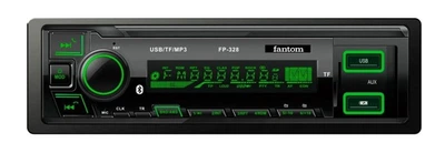 Магнитола Fantom FP-328 Black/Multicolor