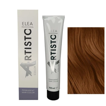 Elea Professional Artisto Color (Болгарія) Перманентна крем-фарба No 7.74 Руся коричнево-мідний