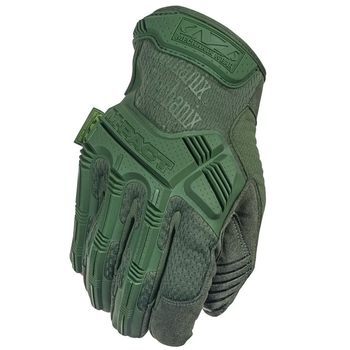Перчатки тактические Mechanix Wear Армейские с защитой M Олива Tactical gloves M-Pact Olive Drab (MPT-60-009-M)