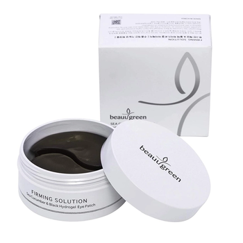 Патчи для кожи вокруг глаз с морским огурцом и жемчугом BeauuGreen Sea Cucumber & Black Hydrogel Eye Patch, 60 шт