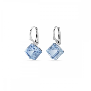 Срібні сережки Spark зі Swarovski Cube KA48418AQ