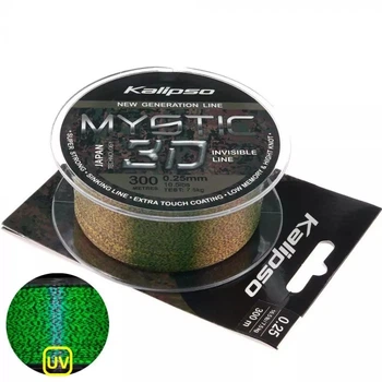 Леска Kalipso Mystic 3D 300m Black green 0.28мм