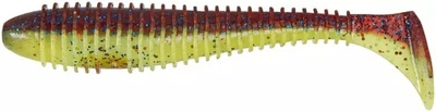 Силікон Keitech Swing Impact FAT 3.3" #15 grape chart red flk 1шт