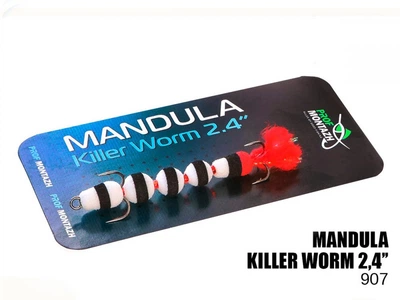 Мандула Prof Montazh Killer Worm 907 снасть на хищника 60мм