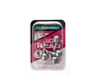 Джиг-головка Flagman Jig Head №1/0 7г 4шт