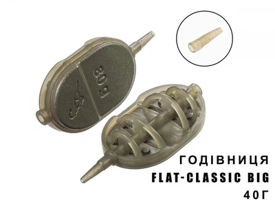 Кормушка фидерная Prof Montazh Flat-Classic BIG 40г