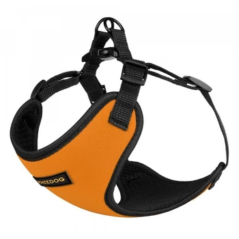 Амуниция Bronzedog Sport Нейлоновая шлея для собак мелких и средних пород, оранжевая XS (7304Б/Т)