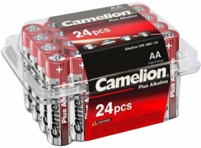 Alkaliczne baterie Camelion Mignon AA LR6 24 szt (11102406)