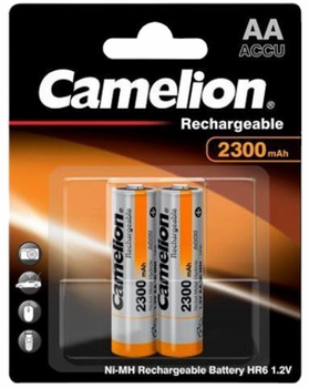 Akumulatory Camelion Rechargeable Mignon AA 1.2 V 2300 mAh 2 szt (17023206)