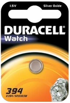 Батарейка Duracell Silver Oxide Knopfzelle 394 1.5 В (5000394068216)