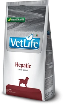 Лікувальний корм Farmina Vet Life Hepatic Сухий корм-дієта для собак при хронічній печінковій недостатності 2 кг (160378)