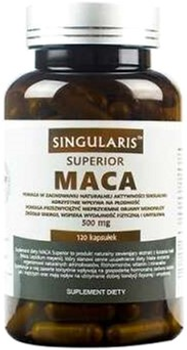 Дієтична добавка Singularis Superior Maca 120 капсул (5903263262343)