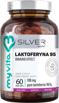 Дієтична добавка MyVita Silver Laktoferyna 60 капсул (5903021593009)