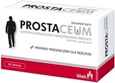 Дієтична добавка Lekam Prostaceum 60 таблеток (5906720532997)