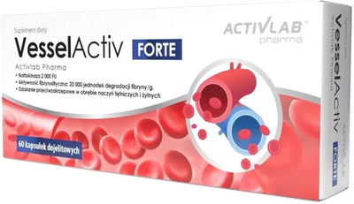 Дієтична добавка Activlab VesselActiv Forte 60 капсул (5903260903041)