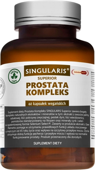Дієтична добавка Singularis Superior Prostate Complex 60 капсул (5907796631331)