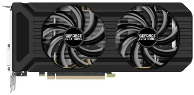 Відеокарта Palit GeForce GTX 1080 Dual OC 8GB GDDR5X б/в
