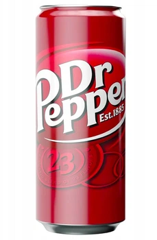 Напій сильногазований Dr Pepper класичний фруктовий смак 330 мл