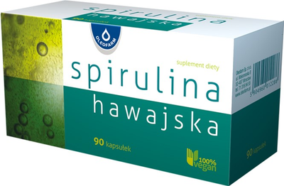 Дієтична добавка Oleofarm Spirulina Hawaii 90 шт (5904960012286)