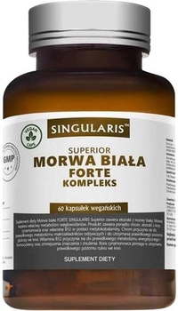 Suplement diety Singularis Superior Morwa Biała Forte 60 caps (5907796631157)