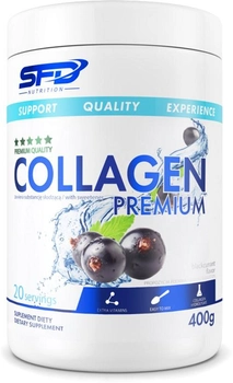 Дієтична добавка SFD Collagen Premium Чорна смородина 400 г (5902837729336)