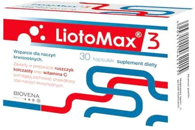 Suplement diety Biovena Health LiotoMax 3 30 caps (5903111462215)