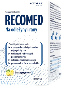Suplement diety Activlab RecoMed For Sores and Wounds 10 x 13 g (5903260903553)